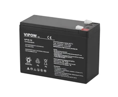 Švino akumuliatorius VIPOW 12V 10Ah