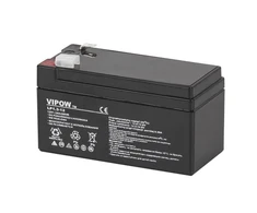 Švino akumuliatorius VIPOW 12V 1.3Ah