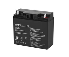 Švino akumuliatorius VIPOW 12V 17Ah