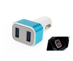 Amio Automobilinis telefono kroviklis Test-04 2xUSB 12/24V