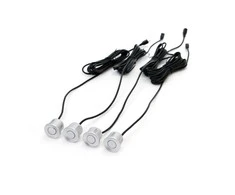 Amio Parkavimo pagalbos sistema TFT01 4,3" su HD 315 LED kamera, 4 sidabro spalvos jutikliai 22 mm
