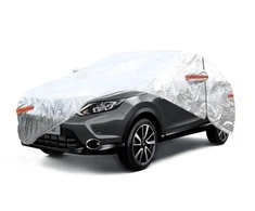 Automobilio uždangalas Amio, sidabro spalvos, L dydis