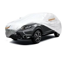Automobilio uždangalas Amio, sidabro spalvos, L dydis