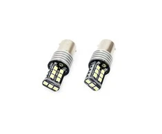 LED lemputės canbus 2835 15smd 1156 ba15s p21w r10w r5w baltas 12v 24v amio-01293