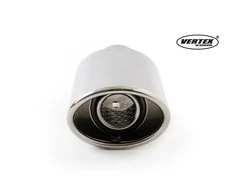 Duslintuvo antgalis 30-42 mm, nerūdijančio plieno, chromuotas, AMIO-01303