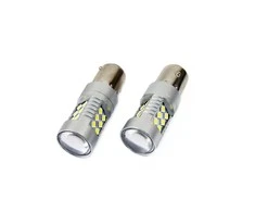 Amio LED lemputė P21W CANBUS Baltos 12V-24V I Atbulinės eigos 2vnt.