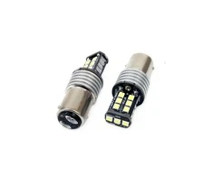 Amio LED lemputė Vertex Canbus 15SMD 7,5W (P21/5W) Baltas 12V/24V 2vnt.