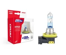 Halogeninės lemputės H11 12V 55W „Lumitec Limited“ +130% „Duo Amio-02105“
