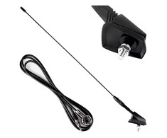 Automobilinė antena 41 cm su 5 mm adapteriu ANT01 AMIO-01048