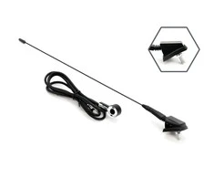 Automobilinė antena 41 cm su 5 mm adapteriu ANT01 AMIO-01048