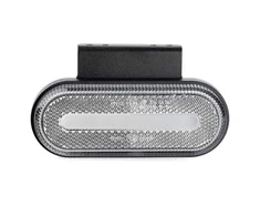 Gabaritinis LED žibintas AMiO OM-01-W ovalus, baltas