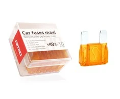 Automobilinių saugiklių dėžutė „Maxi“ 10 vnt. 40A amio-02326