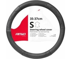 Amio Automobilio vairo užvalkalas 35-37 cm, natūrali oda, SWC-49-S