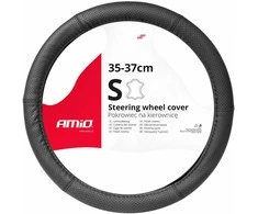 Amio Automobilio vairo užvalkalas 35-37 cm, natūrali oda, SWC-50-S