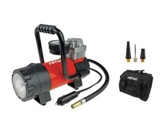 Automobilinis oro kompresorius HQ su LED apšvietimu 12V ACOMP-06 AMIO-02180