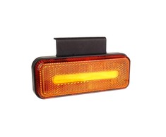 Gabaritinis LED žibintas AMiO OM-02-O, stačiakampis, oranžinis