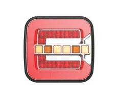LED Kombinuota galinė lempa AMiO RCL-08-LR dynamic kairė/dešinė