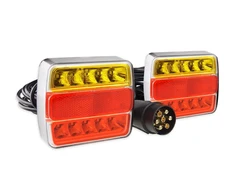 Rinkinys LED priekabos žibintai su magnetu 12v amio-02141