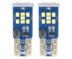LED lemputės Canbus 21SMD itin ryškios 2016 T10 W5W baltos 12V 24V amio-02445