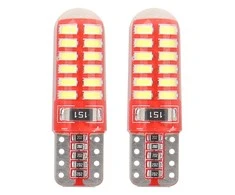 Amio LED lemputė Vertex Canbus 24SMD T10e Silca Baltas 12V 2vnt.