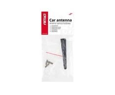Automobilinė antena 9 cm su 3 adapteriais 5/6/7 mm ANTM09 AMIO-01509