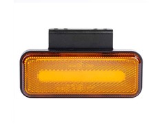 Gabaritinis LED žibintas AMiO OM-02-O, stačiakampis, oranžinis