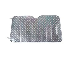 Sulankstoma saulės uždanga automobiliui 130x60 cm AMIO-02907