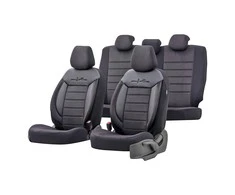 Amio Universalūs sėdynių užvalkalai OTOM, COMFORTLINE - juoda
