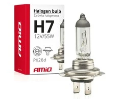 Automobilinė lemputė Amio H7 12V 55W