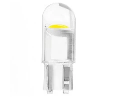 Standartinė skaidriai balta LED lemputė T10 W5W 12V balta 100 vnt. amio-02955