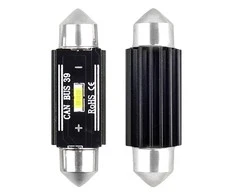 Amio Lemputė Led canbus 1 smd ultrabright 1860 festoon 39 mm, baltas 12v/24v