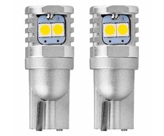 LED lemputės canbus 3030 6smd t10 w5w w10w baltas 12v 24v amio-02801