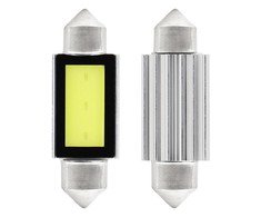 Amio LED lemputė Vertex Canbus COB3 Festoon 39mm Balta 12V 2vnt.