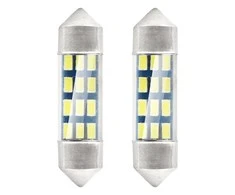 Amio LED lemputės Standard Festoon 36mm 2 vnt.