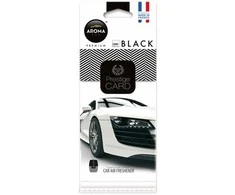 Aroma Car Air Freshener aromato prestižinė kortelė juodas