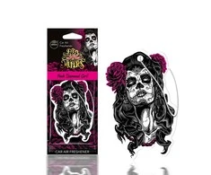MTM Mėlyna Stilingas oro gaiviklis Aroma Dia De Los Muertos Mėlyna Diamond Girl