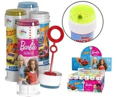 Artyk Bańki mydlane 60 ml display 36 vnt mattel barbie-hot wheels