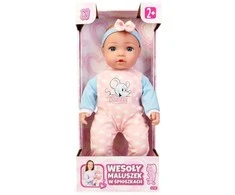 Lalka Lėlė Natalijos lėlė - funkcionali kūdikė 45 cm