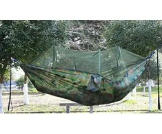 Ag233F Turistinis Hamakas, 260x140 cm Nailoninis