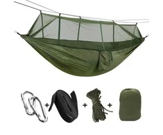 Aptel Hamakas su tinkleliu nuo vabzdžių ACTIVE SUMMER CAMOUFLAGE 260x140cm 200kg