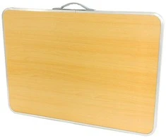 Ag288 Aptel Sulankstomas turistinis stalas WOOD 70x50cm