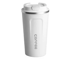 Ag369D Termo Puodelis, 510 ml, Baltas