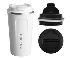 Ag369D Termo Puodelis, 510 ml, Baltas