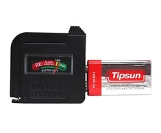 Oem Baterijų testeris su indikatoriumi R3 R6 9V