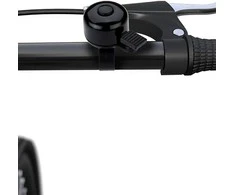 ATL AG496A Metalowy dzwonek rowerowy juoda