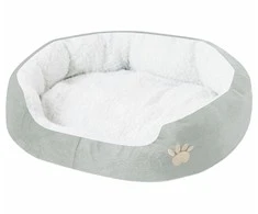 Ag602K Augintinio lova su nuimama pagalve, 50x40x11 cm, pilka