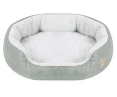 Ag602K Augintinio lova su nuimama pagalve, 50x40x11 cm, pilka
