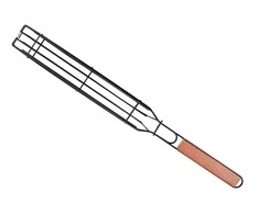 Ag666F Grotelės BBG kepsninei 49cm