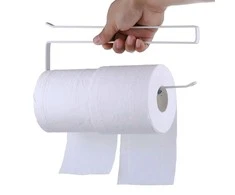 Metalinė popierinių rankšluosčių pakaba AG704, balta, 26,5 cm