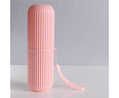 ATL Dantų šepetėlio ir pastos dėklas AG870B, rožinis, PP plastikas